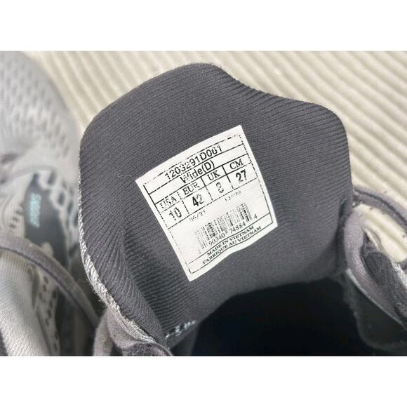 Brooks Adrenaline GTS 21 Shoes Womens 10 Wide D Gray Running Stability 1203291 - Picture 4 of 9